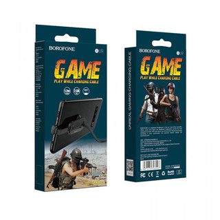 Cáp sạc chơi game borofone bu9 cổng iphone, type-c dài 1m2