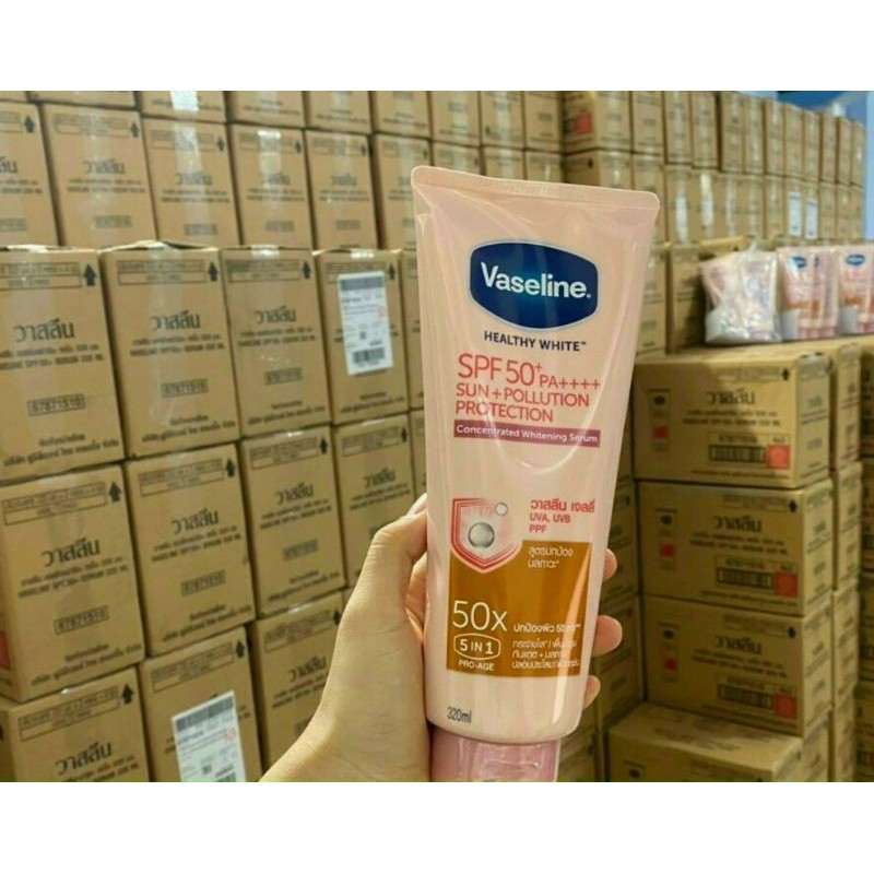 SỮA DƯỠNG THỂ VASELINE 50X_ 320ML THAILAND