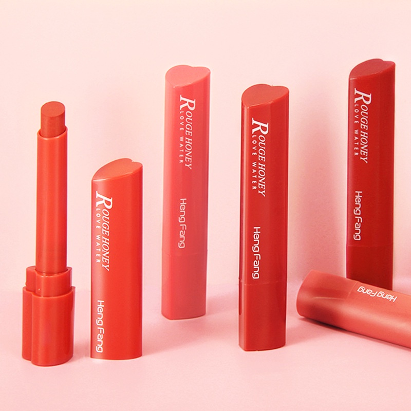 [Hàng mới về] Son lì Hengfang dưỡng ẩm không dính cốc hợp thời trang