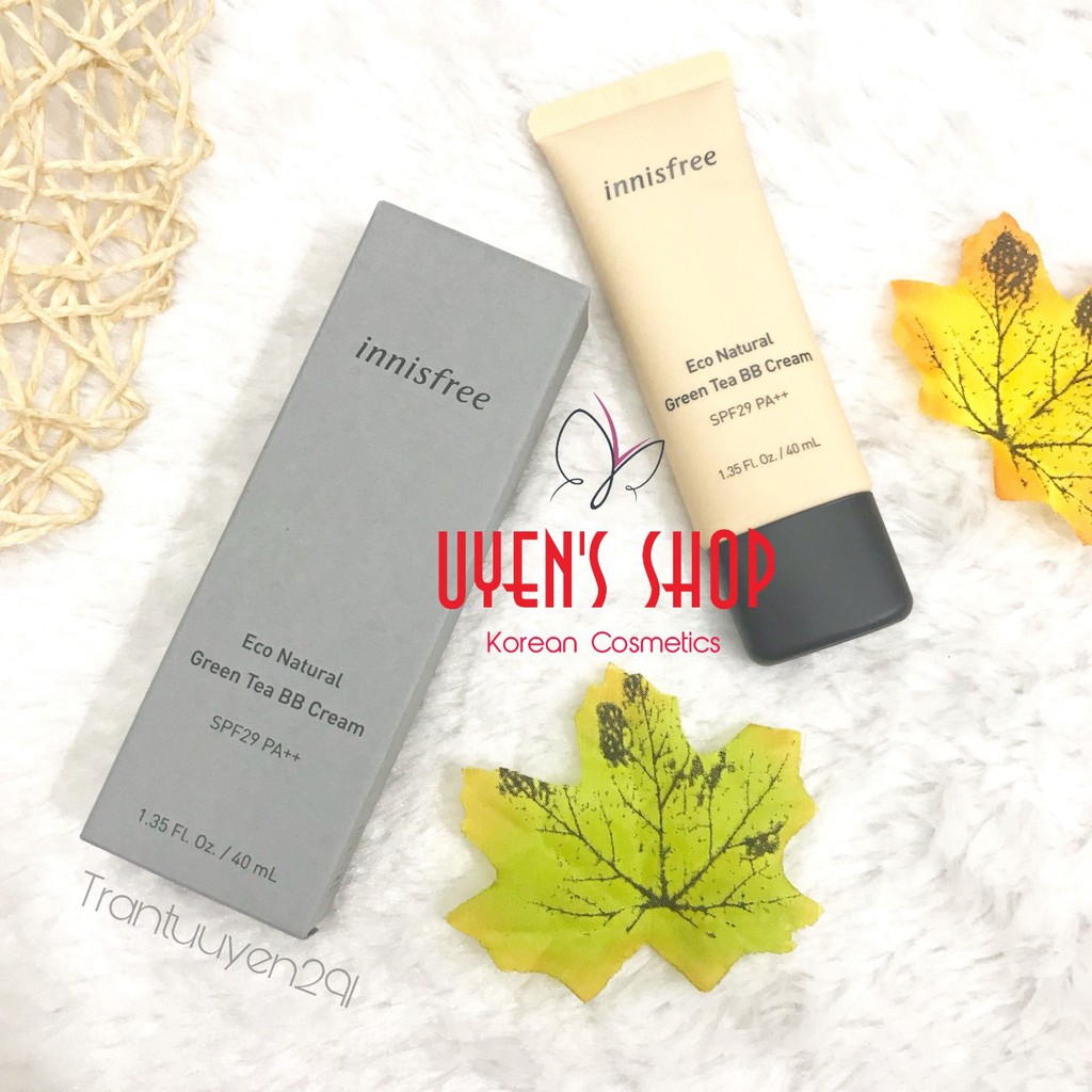 Kem nền Innisfree Eco Natural Green Tea BB cream