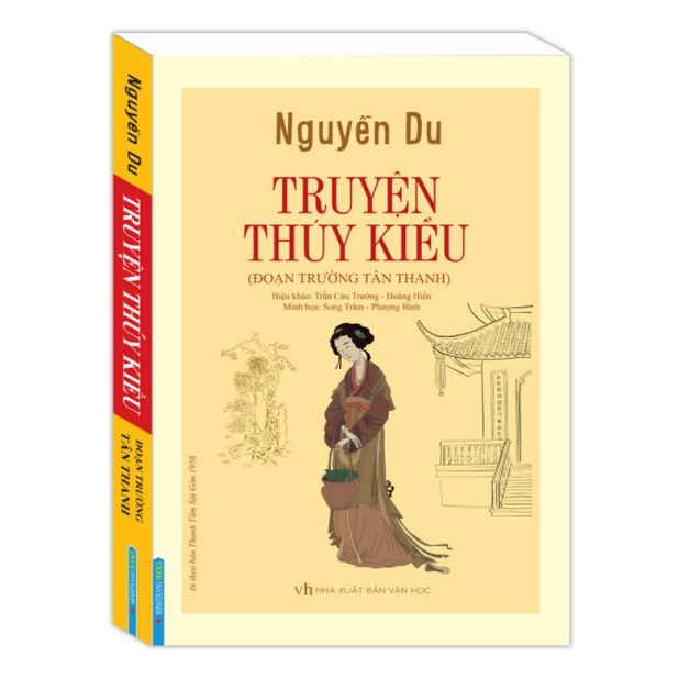 Sách - Combo 2 cuốn Nguyễn Du - Truyện Thúy Kiều (Bản Đăc Biệt) (Bìa Cứng)+Truyện Thúy Kiều( đoạn trường tân thanh)