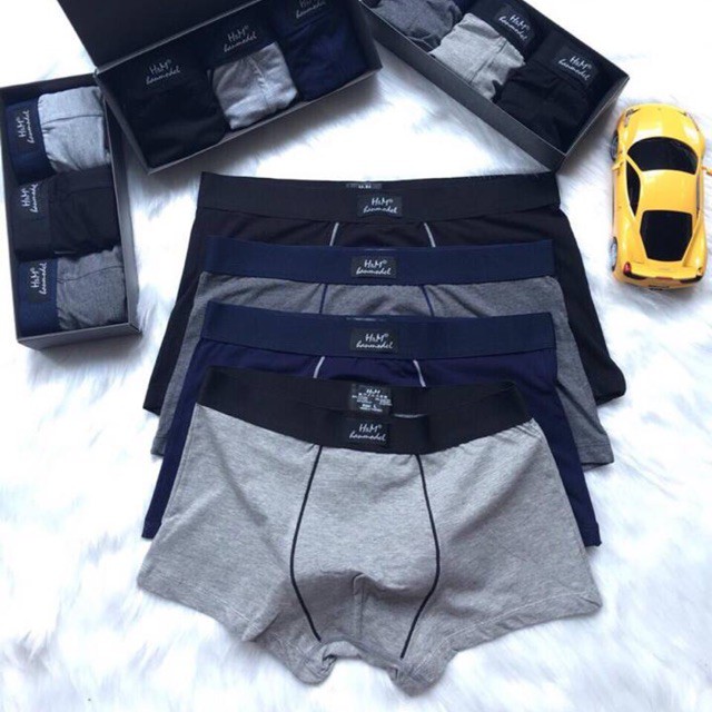MINSTORE-💯HÀI LÒNG❌Sịp hộp H.M hammodel cao cấp, hàng xuất Nhật loại 1- video + ảnh thật