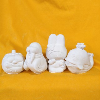 10 tượng tô màu size 5 - 10 cm