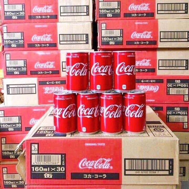 (Date10/ 2022) COCA NHẬT LON 160ml*30