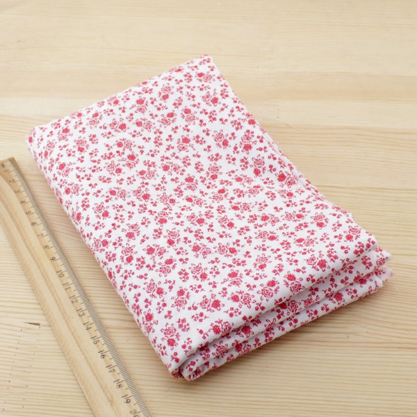 Cuộn Dây Vải Trơn Màu Đỏ 50 * 50cm 7