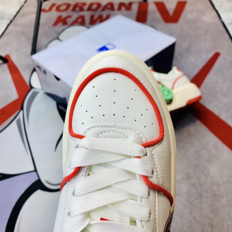 Giày thể thao cổ thấp MLB Chunky Liner Red Boston Hàng SC