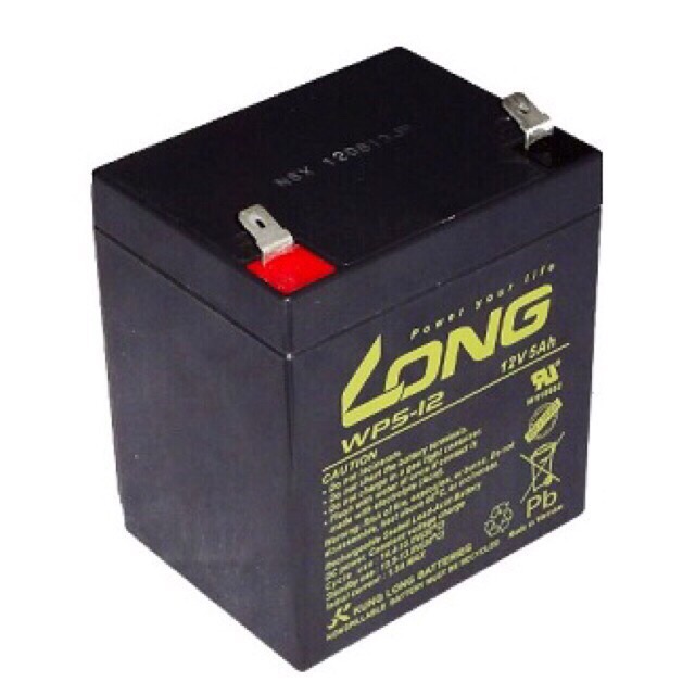 Ắc Quy Khô Long 12V-5AH . WPLS-12 . Chính Hãng