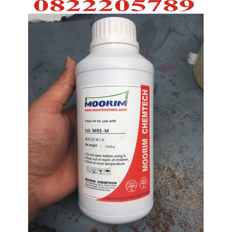 Mực in màu Moorim Hàn quốc 135k/1chai/1 màu 500ml