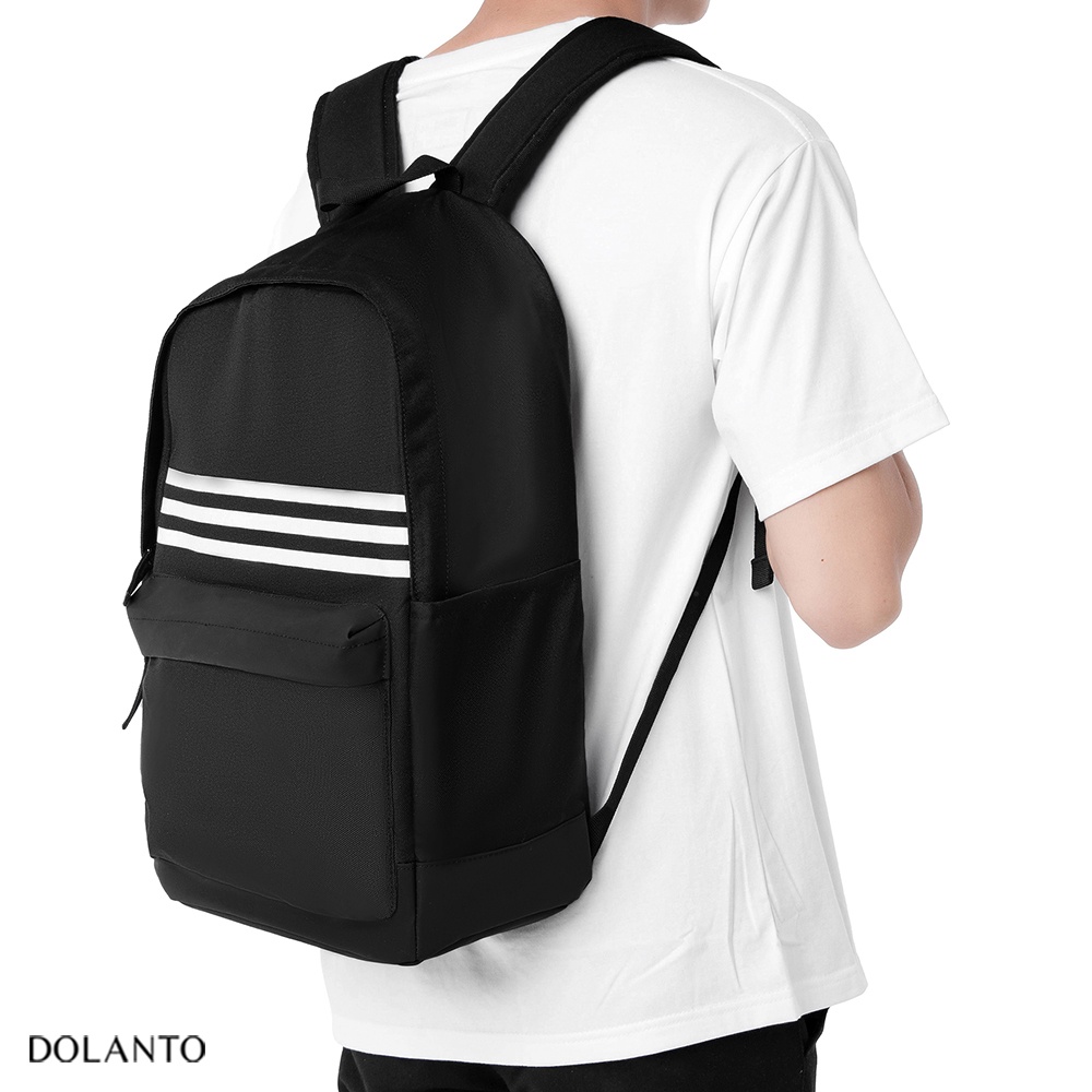 Balo Đẹp Đựng Laptop SPORT Vải Canvas Chống Thấm Nước Unisex Nam Nữ Đi Học Đi Chơi DOLANTO.