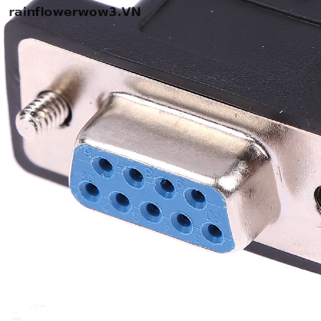1 Đầu Chuyển Đổi DB9 RS232 Male / Female Sang RJ45 Female Chuyên Dụng