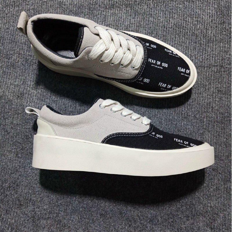 Giày thể thao Sneaker Fear Of God 101 cho nam nữ đen trắng giá rẻ cực đẹp Hàn Quốc hàng chính hãng cao cấp