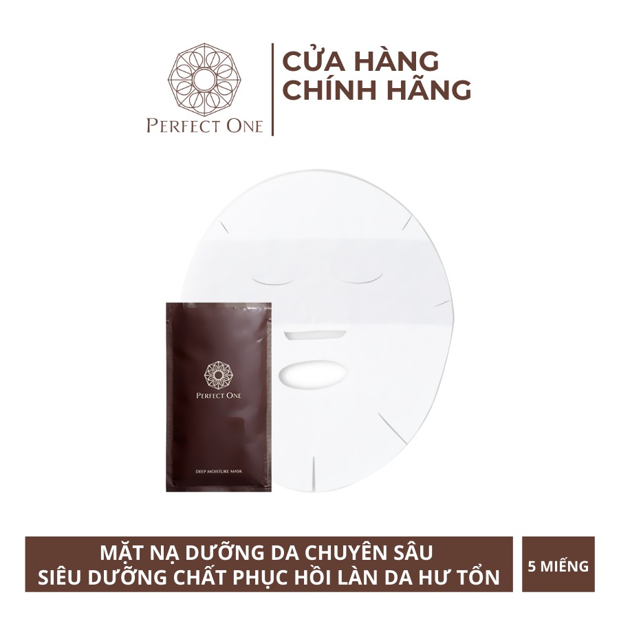 Mặt Nạ Dưỡng Da Chuyên Sâu, Siêu Dưỡng Chất Phục Hồi PERFECT ONE SP Deep Moisture Mask (25G x 5 miếng)