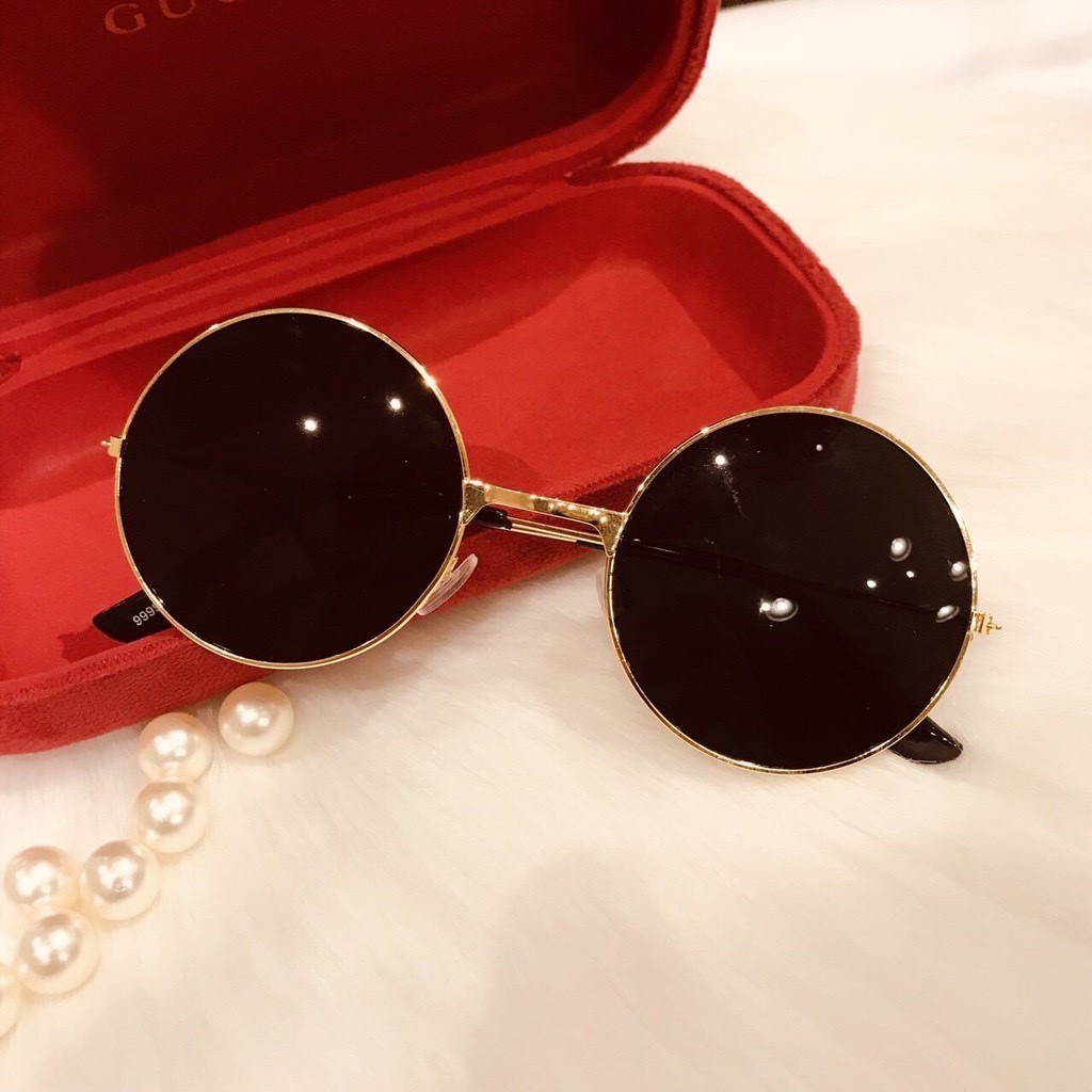 Freeship - Mắt kính nam nữ kính thầy bói mặt tròn siêu ngầu- BÓI