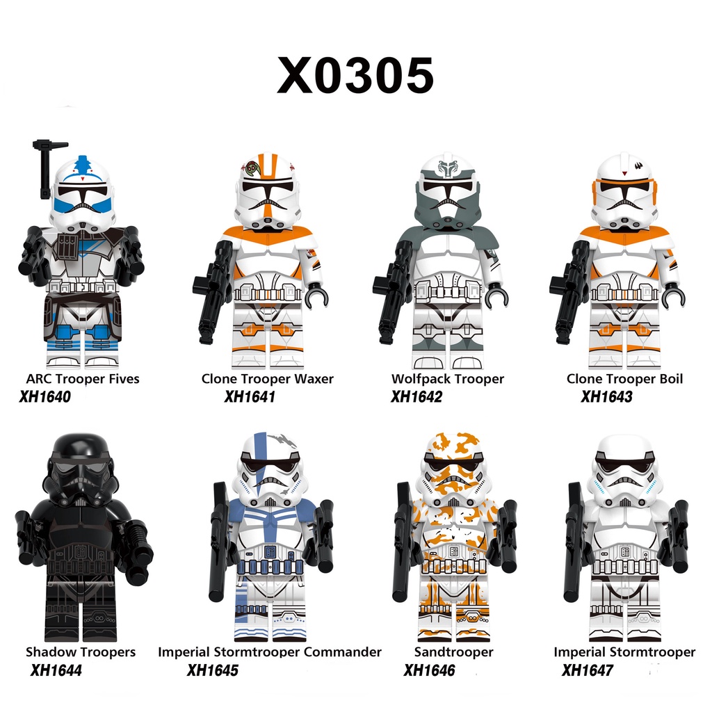 Đồ Chơi Lắp Ráp Mô Hình Nhân Vật Chiến Binh Sa Mạc Phim Star Wars