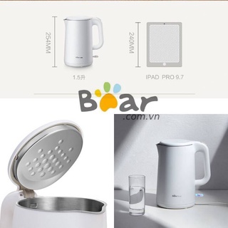 Ấm đun nước quý tộc Bear ZDH-C15C1
