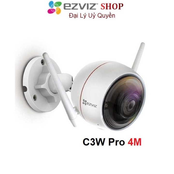 Camera Ezviz C3W PRO 4M - Ngoài trời - Có màu ban đêm