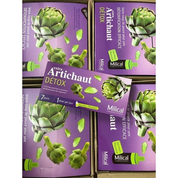 MILICAL EXTRA ARTICHAUT DETOX - GIẢI ĐỘC GAN VÀ CƠ THỂ TỪ ATISO