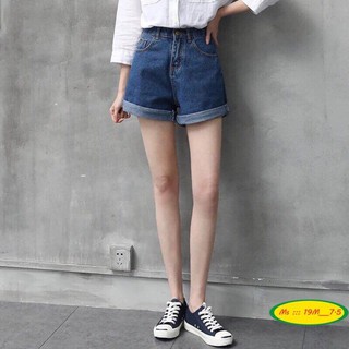 Quần short jean nữ không rách cá tính phong cách