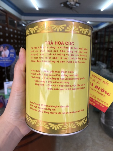Trà hoa cúc hán linh
