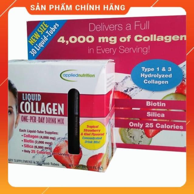 [ CHÍNH HÃNG + CÓ VIDEO ] Nước Uống Đẹp Da LIQUID COLLAGEN - 30 Ống