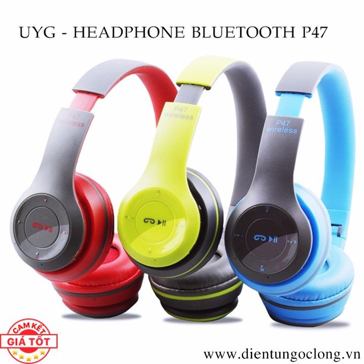 Tai Nghe Bluetooth Wireless Chụp Tai UYG Model ST3 - P47