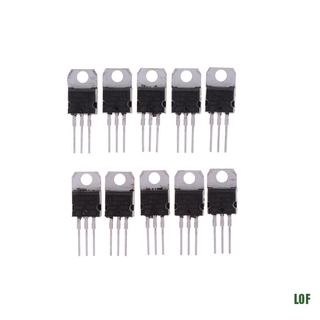 Set 10 Bộ Điều Chỉnh Điện Áp Ic L7805Cv L7805-220 5v Chất Lượng Cao