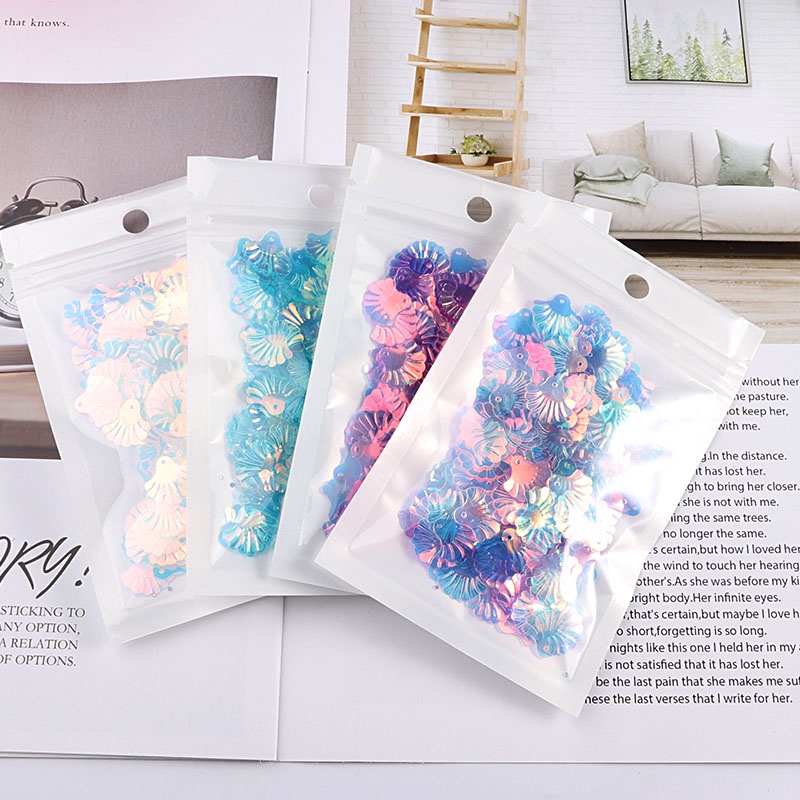 Vảy Kim Tuyến Hình Vỏ Sò / Sequin Trang Trí Quần Áo DIY
