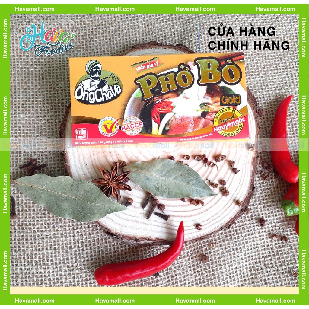 Viên Gia Vị Ông Chà Và 75gr