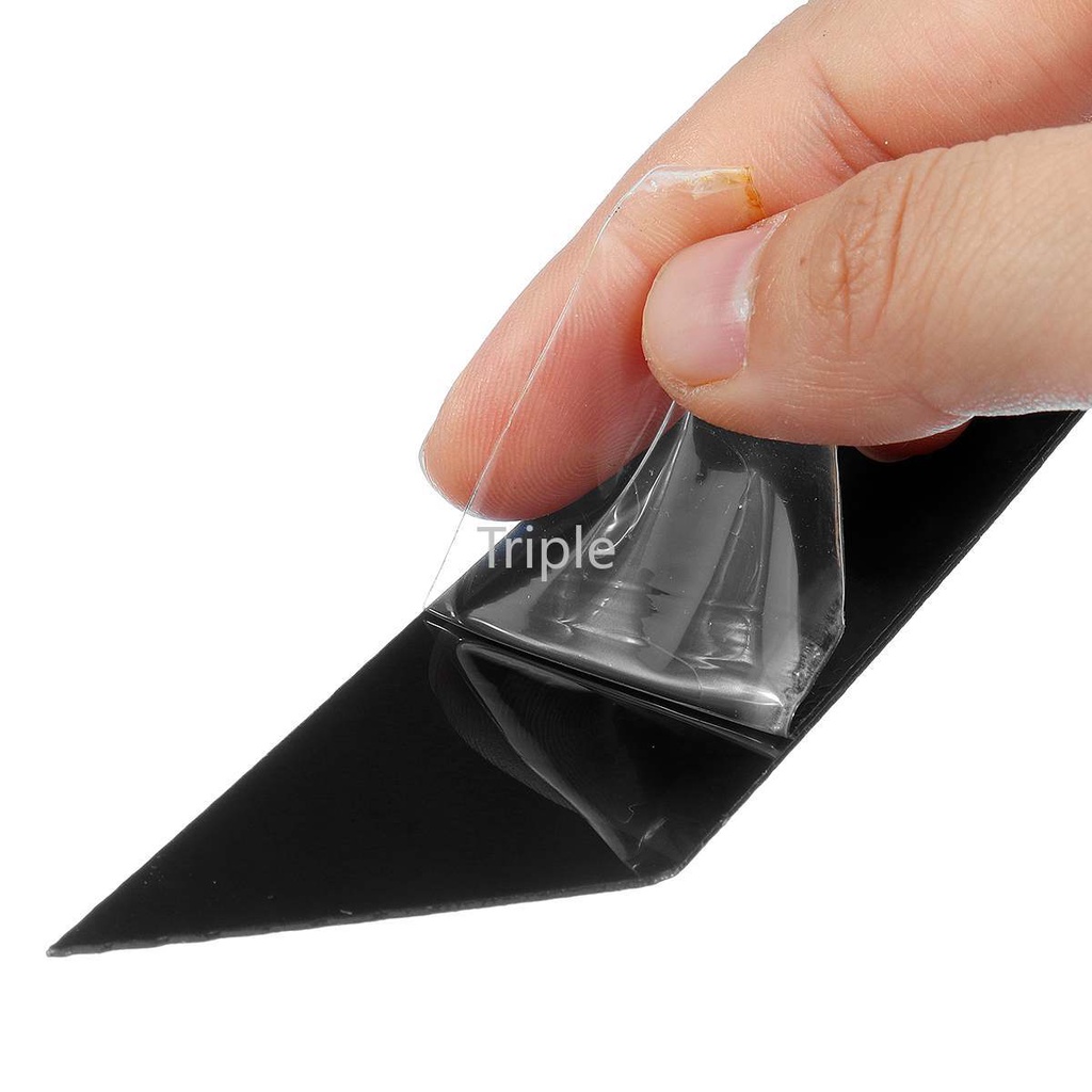 Set 8 Miếng Dán Viền Bảng Điều Khiển Cửa Sổ Xe Hơi Màu Đen Bóng Chuyên Dụng Cho Hyundai Tucson 2015 2016 2017 2018 2019