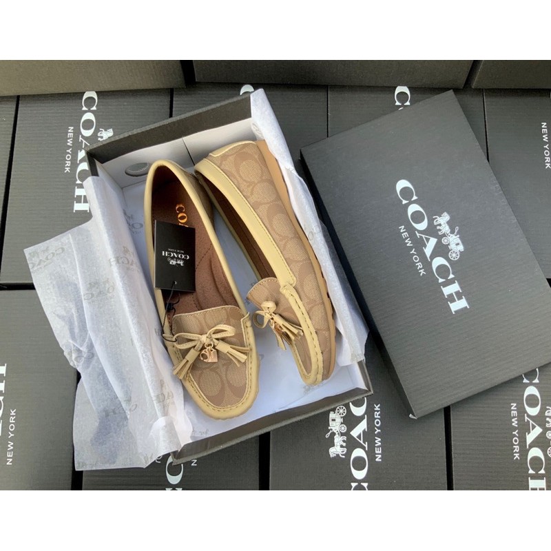 ( Ảnh thật )Giày Mọi Nơ Nhí Da Mềm-Form Rộng 1/2size | BigBuy360 - bigbuy360.vn