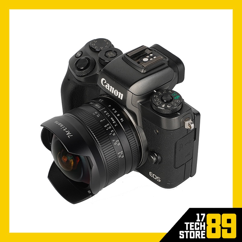Ống kính 7Artisans 7.5mm F2.8 Fisheye Mark II For Canon EOS-M