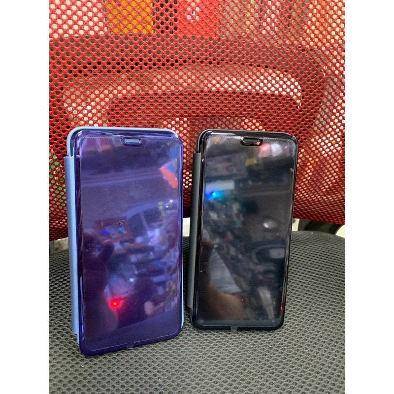 Bao da LG V50 gương thời trang.