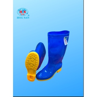 (Ủng nữ) Ủng lao động Hoa San đế vàng cứng size 37-42, ủng nữ U06 Hoa San, ủng Hoa San