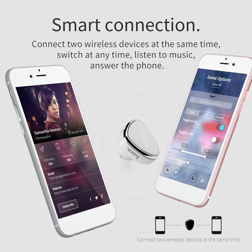 Tai Nghe Bluetooth Mini HOCO E7 Chính Hãng - Bảo Hành 1 Năm