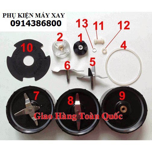 Phụ kiện: Gioăng số 4 zoang máy xay magic bullet, máy xay magic plus