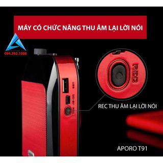 Máy trợ giảng không dây Aporo T9 UHF wireless