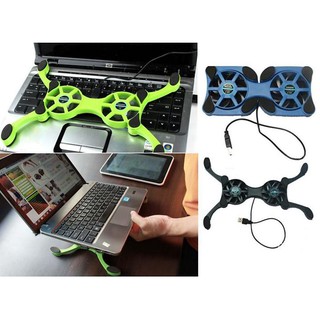 ĐẾ TẢN NHIỆT 2 QUẠT XẾP