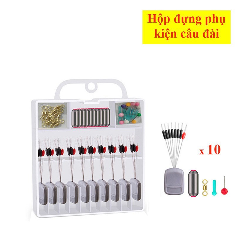 [ CHÍNH HÃNG ] Hộp phụ kiện câu cá làm dây trục câu đài HPK-11