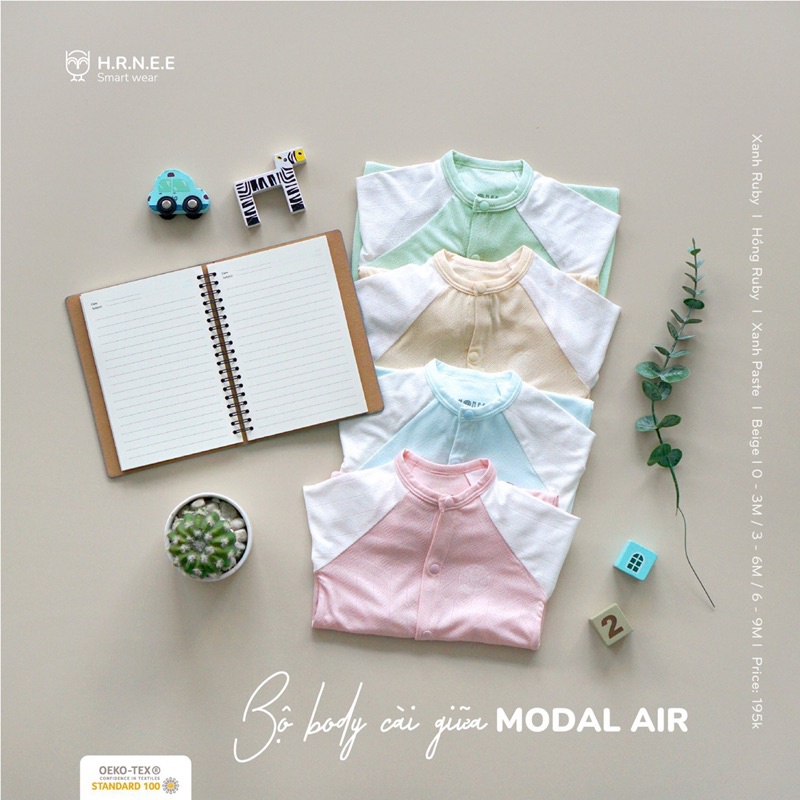 Bộ body dài tay modal air