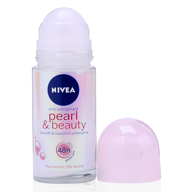 Lăn Khử Mùi Ngọc Trai Nivea Pearl &amp; Beauty 48H - 25ml