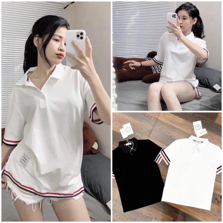 Áo Polo cao cấp, áo thun cotton mát mịn 3 màu hai tay áo cực chất cho nam nữ