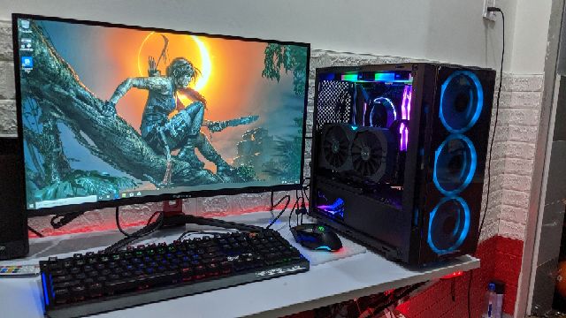 Dàn pc i5 9400f + Màn 27in cong 75hz | BigBuy360 - bigbuy360.vn