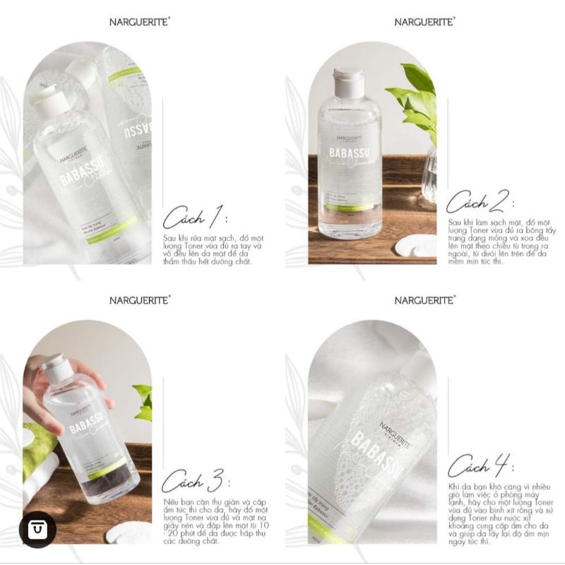 Nước Tẩy Trang Babassu không cồn làm sạch da [HOT] | BigBuy360 - bigbuy360.vn