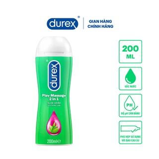 Gel bôi trơn Durex Play Massage 200ml