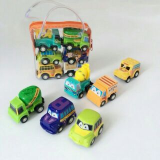Bộ 6 cái Oto chạy dây cót