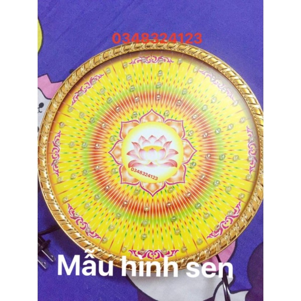 Hào quang led hình hoa sen/ chữ vạn siêu sáng,bền, đẹp