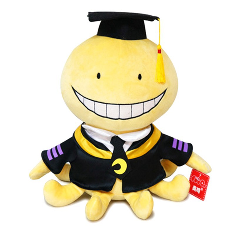 Thú Nhồi Bông Hình Nhân Vật Ansatsu Kyoushitsu Koro Sensei Trong Lớp Học Ám Sát