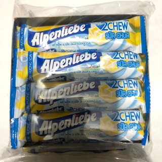 17 Thỏi Kẹo Mềm Alpenliebe 2Chew Hương Trái Cây (Hộp 17 Thỏi)