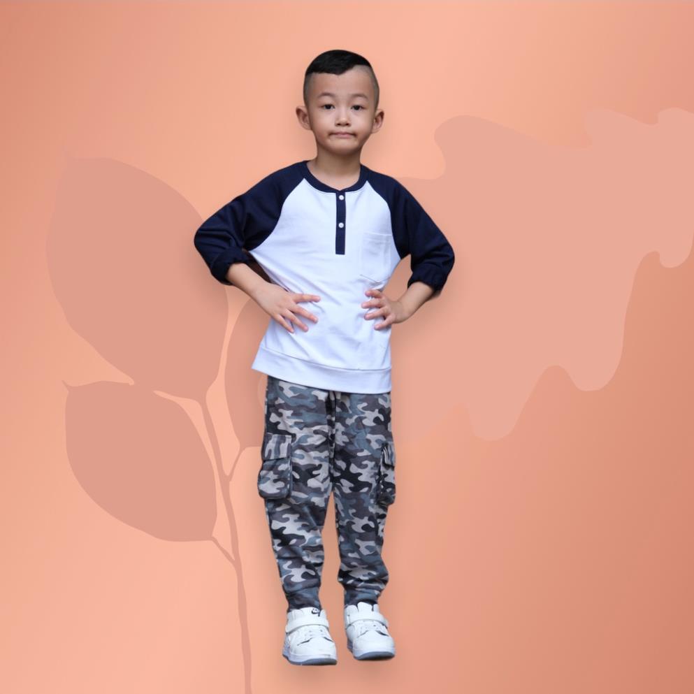 Quần ràn ri túi hộp litibaby cho bé 10-30kg Chính hãng, đổi trả 10 ngày không ưng