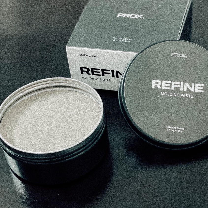 Sáp vuốt tóc nam Fika Ver 3 , Refine Molding Paste Ver 2 , by PARADOX , giữ nếp tóc , tạo kiểu tóc